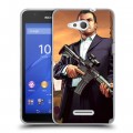 Дизайнерский пластиковый чехол для Sony Xperia E4g GTA