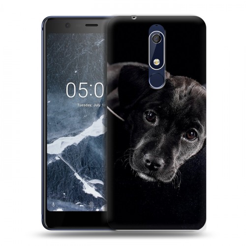 Дизайнерский пластиковый чехол для Nokia 5.1 Щенки