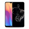 Дизайнерский силиконовый с усиленными углами чехол для Xiaomi RedMi 8A Щенки