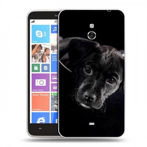 Дизайнерский пластиковый чехол для Nokia Lumia 1320 Щенки