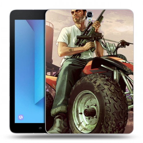 Дизайнерский силиконовый чехол для Samsung Galaxy Tab S3 GTA