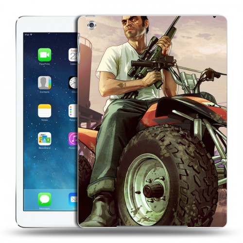 Дизайнерский силиконовый чехол для Ipad Air GTA