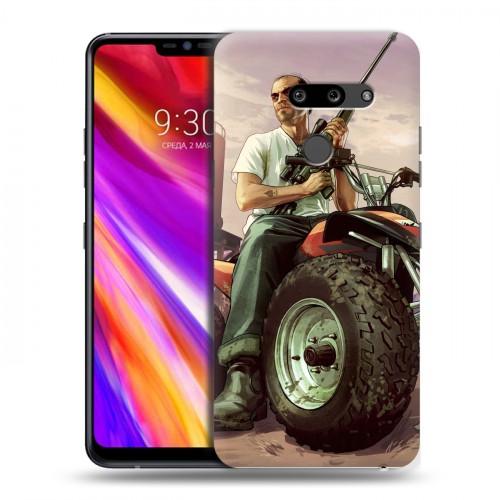 Дизайнерский пластиковый чехол для LG G8 ThinQ GTA