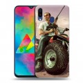 Дизайнерский пластиковый чехол для Samsung Galaxy M20 GTA