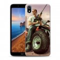 Дизайнерский силиконовый чехол для Xiaomi RedMi 7A GTA