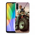 Дизайнерский пластиковый чехол для Huawei Y6p GTA