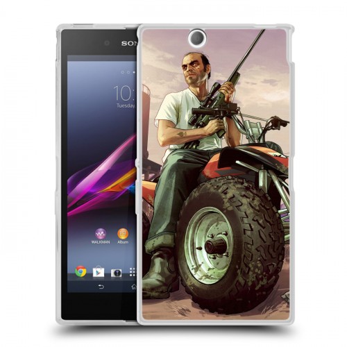 Дизайнерский пластиковый чехол для Sony Xperia Z Ultra  GTA