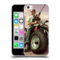 Дизайнерский пластиковый чехол для Iphone 5c GTA