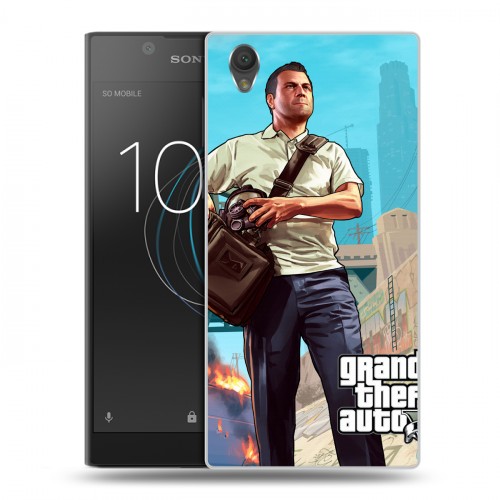 Дизайнерский пластиковый чехол для Sony Xperia L1 GTA