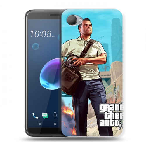 Дизайнерский пластиковый чехол для HTC Desire 12 GTA