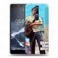 Дизайнерский пластиковый чехол для Nokia 5.1 GTA