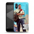 Дизайнерский пластиковый чехол для Xiaomi Mi8 SE GTA