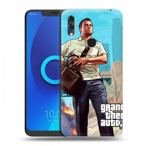 Дизайнерский силиконовый чехол для Alcatel 5V GTA