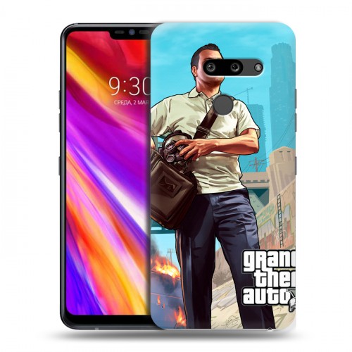 Дизайнерский пластиковый чехол для LG G8 ThinQ GTA