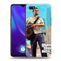 Дизайнерский силиконовый с усиленными углами чехол для OPPO A1k GTA