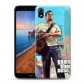 Дизайнерский силиконовый чехол для Xiaomi RedMi 7A GTA