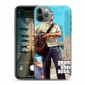 Дизайнерский пластиковый чехол для Iphone 11 Pro GTA