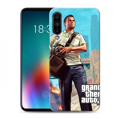 Дизайнерский силиконовый чехол для Meizu 16T GTA