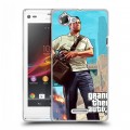 Дизайнерский пластиковый чехол для Sony Xperia L GTA