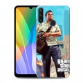 Дизайнерский пластиковый чехол для Huawei Y6p GTA