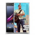 Дизайнерский пластиковый чехол для Sony Xperia Z Ultra  GTA