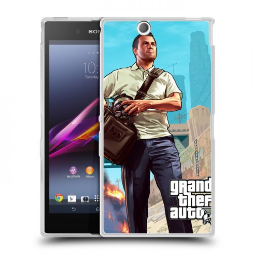 Дизайнерский пластиковый чехол для Sony Xperia Z Ultra  GTA