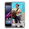 Дизайнерский силиконовый чехол для Sony Xperia E1 GTA