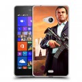 Дизайнерский пластиковый чехол для Microsoft Lumia 540 GTA