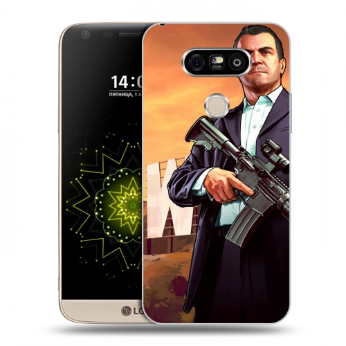 Дизайнерский пластиковый чехол для LG G5 GTA