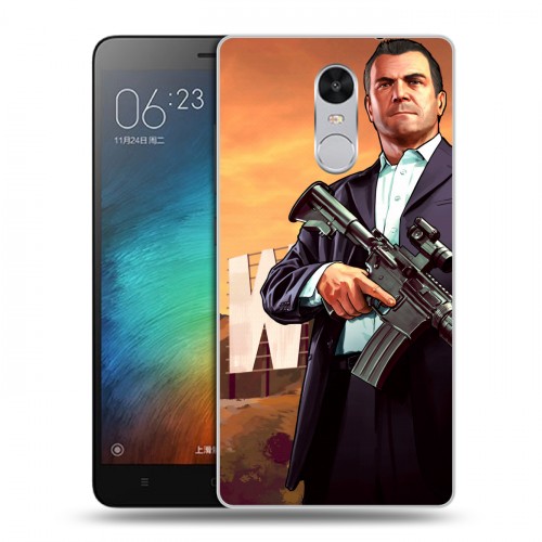 Дизайнерский силиконовый чехол для Xiaomi RedMi Pro GTA