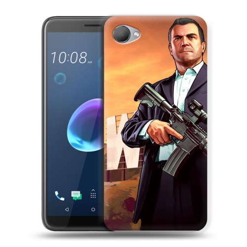 Дизайнерский пластиковый чехол для HTC Desire 12 GTA