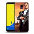 Дизайнерский пластиковый чехол для Samsung Galaxy J6 GTA