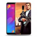 Дизайнерский пластиковый чехол для Meizu M8 Lite GTA