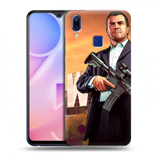 Дизайнерский пластиковый чехол для Vivo Y95 GTA