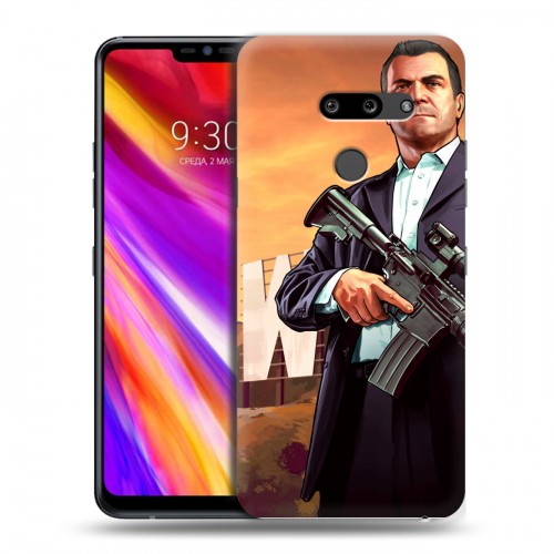 Дизайнерский пластиковый чехол для LG G8 ThinQ GTA