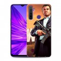 Дизайнерский силиконовый чехол для Realme 5 GTA