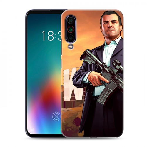 Дизайнерский силиконовый чехол для Meizu 16T GTA