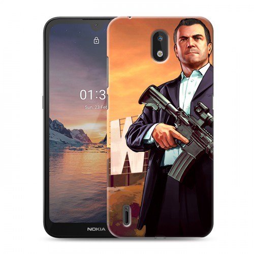 Дизайнерский силиконовый чехол для Nokia 1.3 GTA