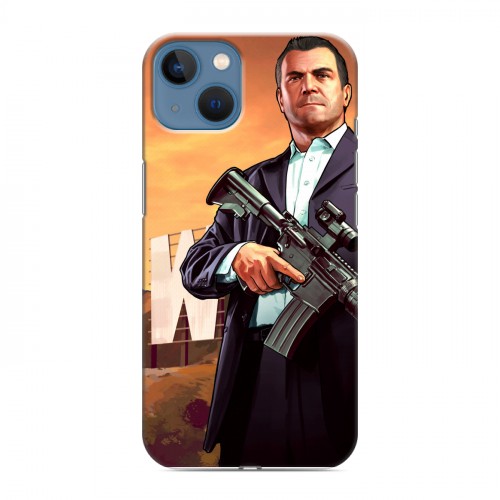 Дизайнерский силиконовый чехол для Iphone 13 GTA