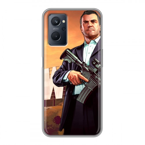 Дизайнерский силиконовый чехол для Realme 9i GTA