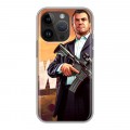 Дизайнерский силиконовый чехол для Iphone 14 Pro GTA