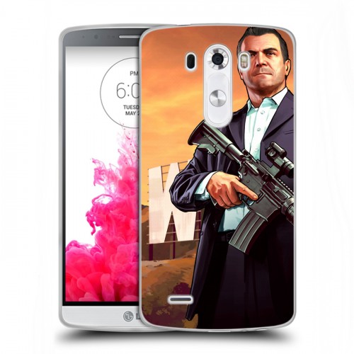 Дизайнерский пластиковый чехол для LG G3 (Dual-LTE) GTA