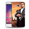 Дизайнерский пластиковый чехол для LG L60 GTA