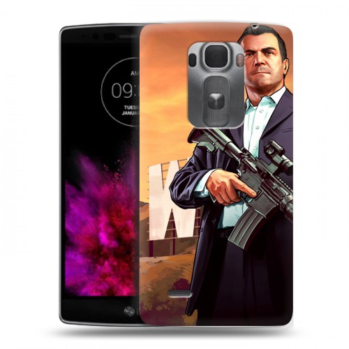 Дизайнерский пластиковый чехол для LG G Flex 2 GTA