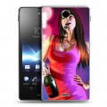 Дизайнерский пластиковый чехол для Sony Xperia TX GTA