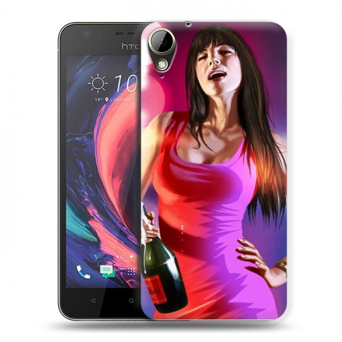Дизайнерский пластиковый чехол для HTC Desire 10 Lifestyle GTA