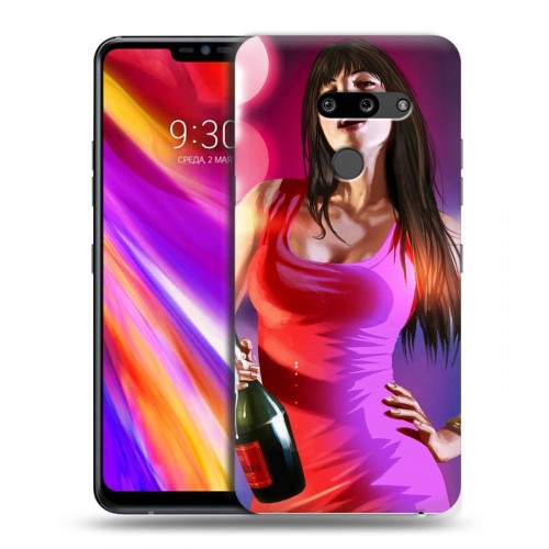 Дизайнерский пластиковый чехол для LG G8 ThinQ GTA