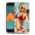 Дизайнерский пластиковый чехол для HTC 10 GTA