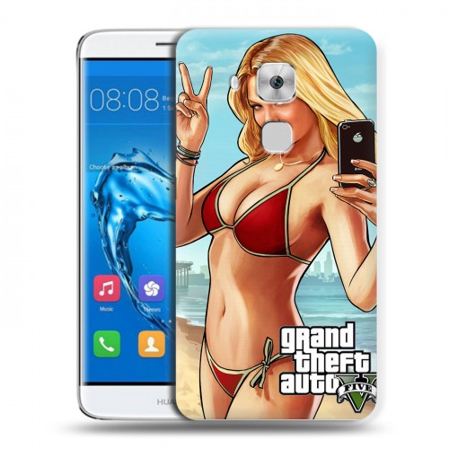 Дизайнерский пластиковый чехол для Huawei Nova Plus GTA