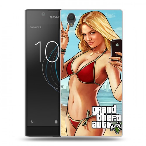 Дизайнерский пластиковый чехол для Sony Xperia L1 GTA